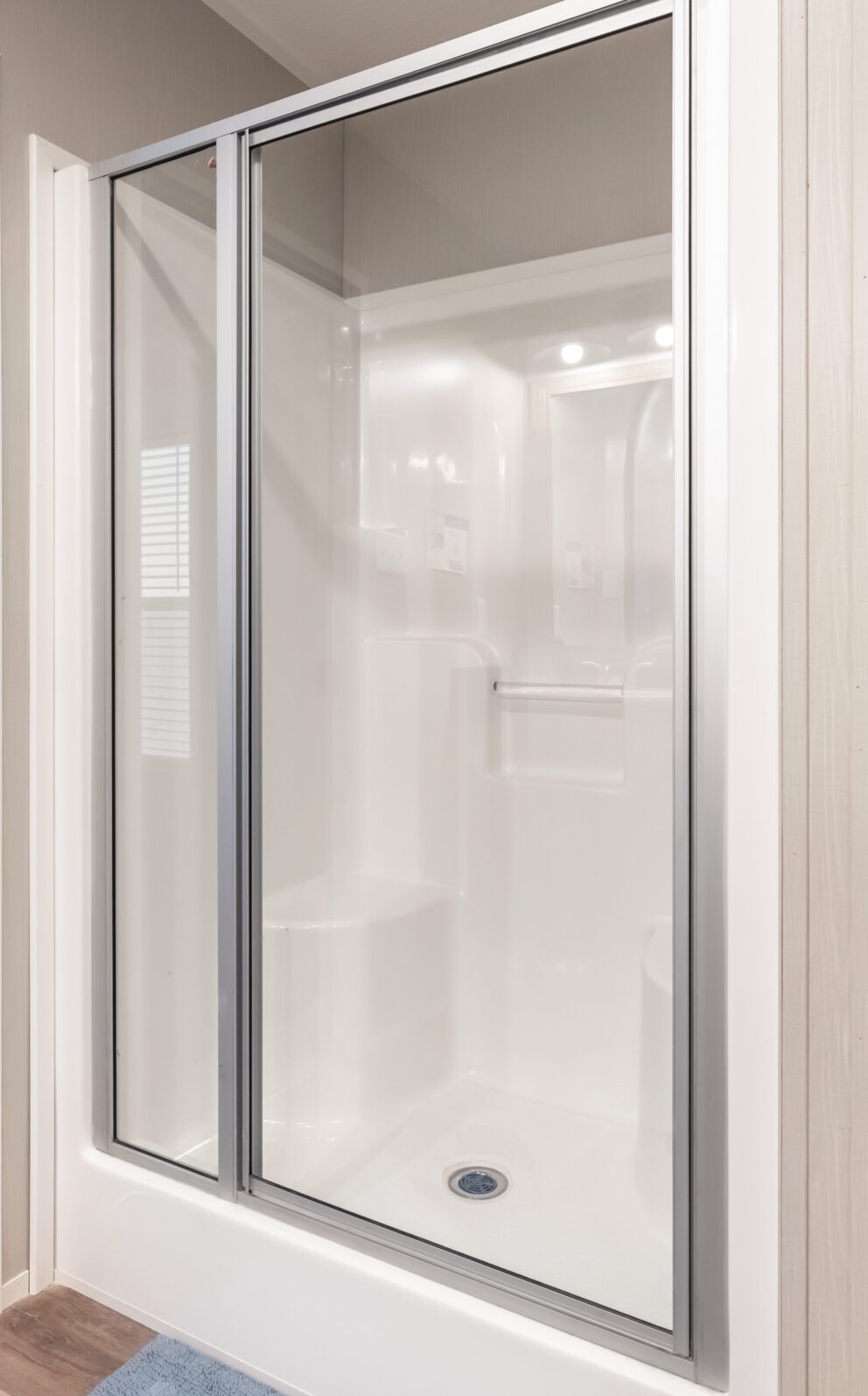 48 inch Fiberglass Shower Optional