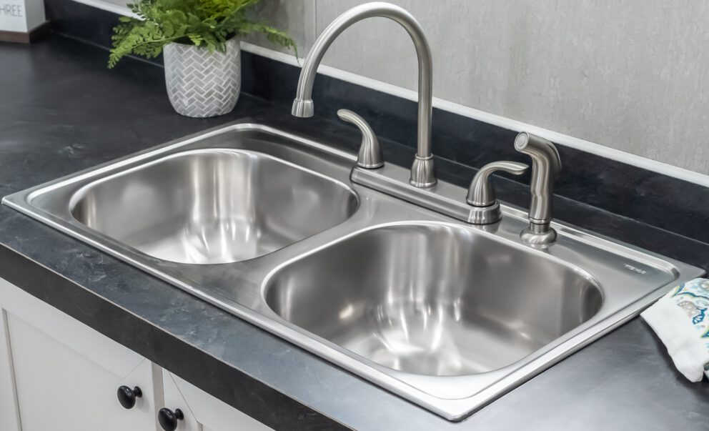 Stainless Steel Double Bowl Sink (Standard)